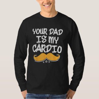 Camiseta Seu Pai É Minha Nutrição De Exercícios De Saúde Fí
