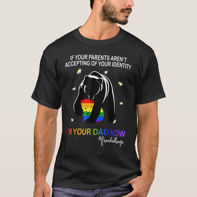 Camiseta Seu Pai Não Aceita O Seu Pai Agora Lgbt P (Frente)