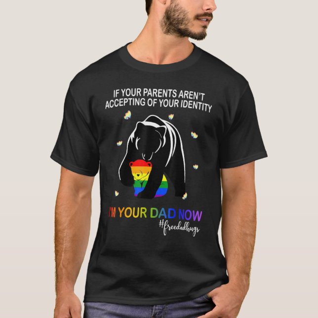 Camiseta Seu Pai Não Aceita O Seu Pai Agora Lgbt P (Frente)