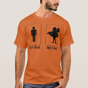 Camiseta Seu Pai vs Meu LoggerLumberjack Pai Classic TShirt