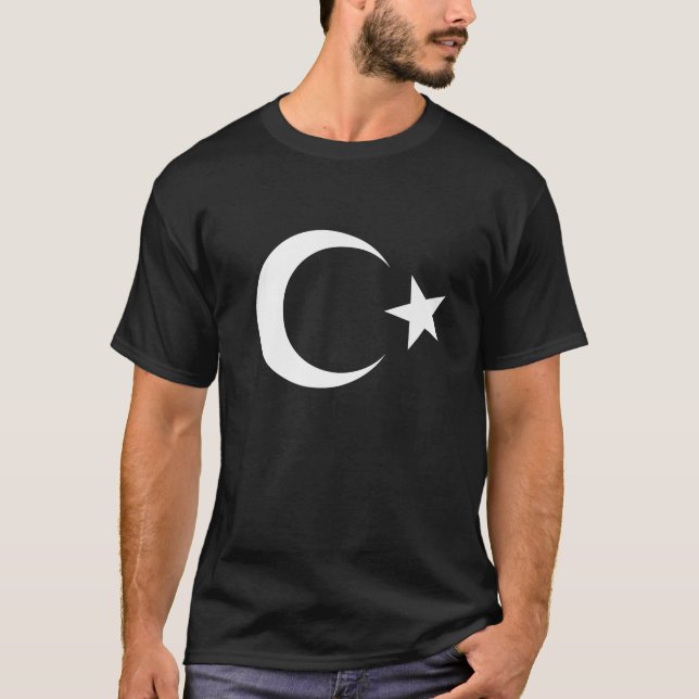 Camiseta Seu País Istambul Turquia Bandeira (Frente)