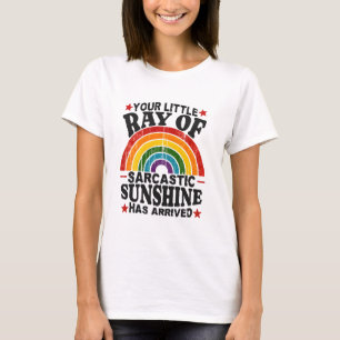 Camiseta Seu Pequeno Raio De Sol Sarcástico