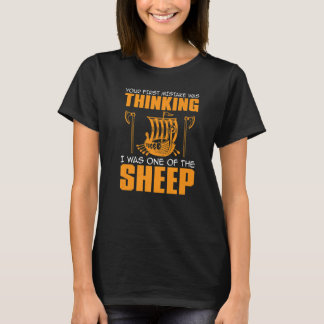 Camiseta Seu Primeiro Erro Foi Pensar Que Eu Era Um Dos S