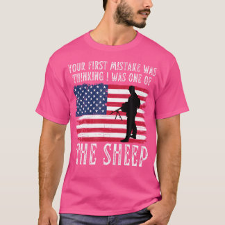 Camiseta Seu Primeiro Erro Foi Pensar Que Eu Era Um Dos S