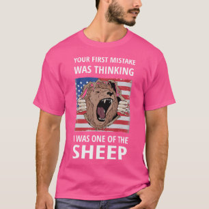 Camiseta Seu Primeiro Erro Foi Pensar Que Eu Era Um Dos S