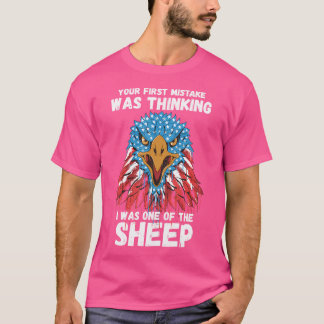 Camiseta Seu Primeiro Erro Foi Pensar Que Eu Era Um Dos S