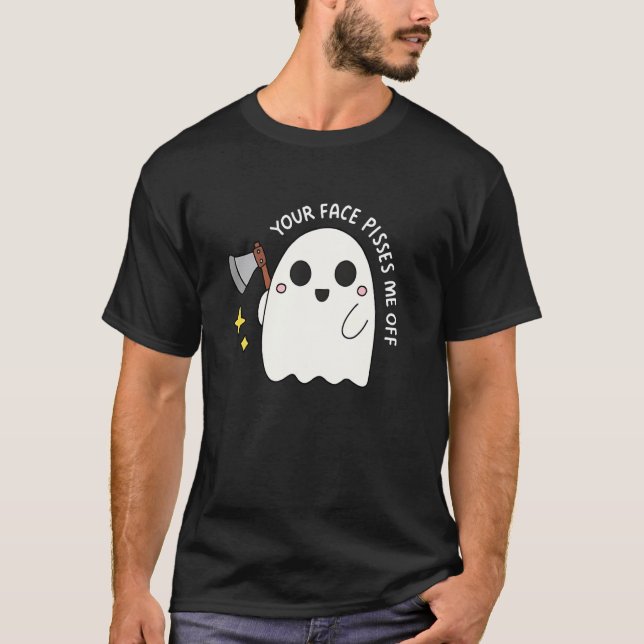 Camiseta seu rosto me irrita (Frente)