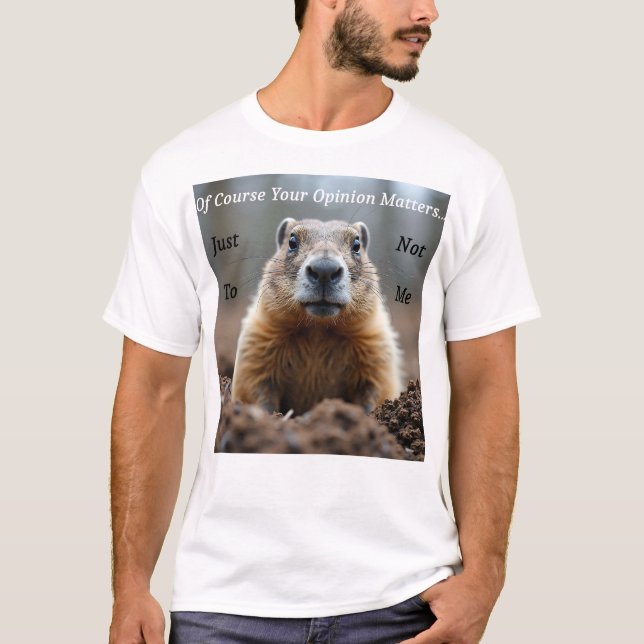 Camiseta Seu sarcasmo importa (Frente)