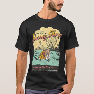 Camiseta Seu Sempre Ensolarado Visitehe Jersey Shore Casa d