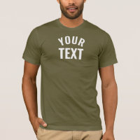 Seu SMS Mens Bella+Canvas Short Sleeve Army