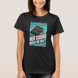 Camiseta Seu Som Me Deixa Louco Engenheiro de Som de Áudio