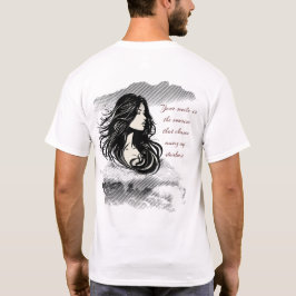Camiseta Seu sorriso é o nascer do sol