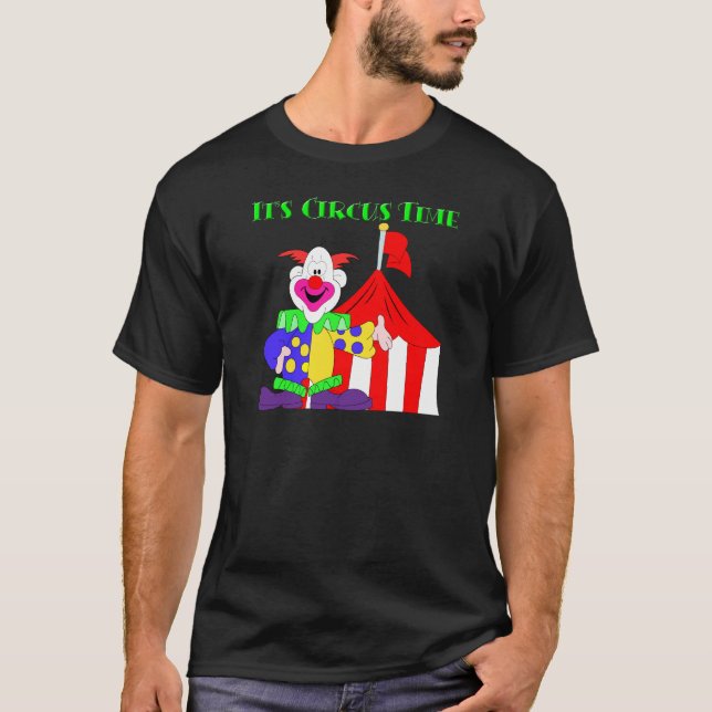 Camiseta Seu tempo do circo (Frente)