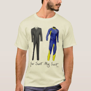 Camiseta Seu terno meu t-shirt do terno
