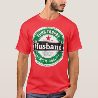 Camiseta Seu Troféu Marido Engraçado Casado