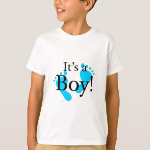 Camiseta Seu um menino - bebê, recém-nascido, celebraçã