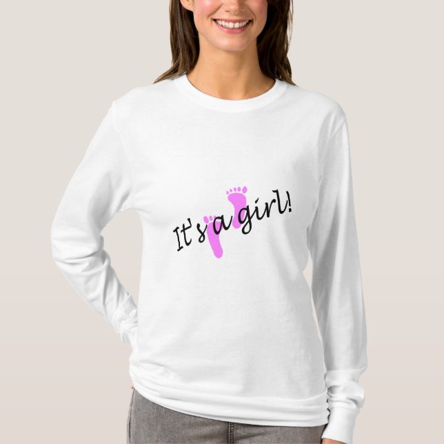 Camiseta Seu uma menina (Frente)