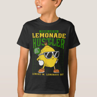 Camiseta Seu Vendedor Local de Limonada Engraçado Chefe de
