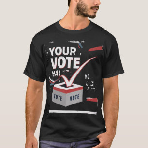Camiseta seu voto é importante