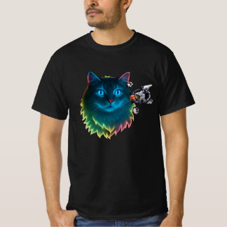 Camiseta seul com gatos