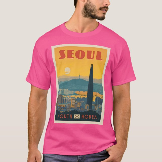 Camiseta Seul - Coreia do Sul (Frente)