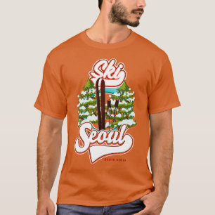 Camiseta Seul Coreia do Sul Ski