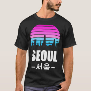 Camiseta Seul Coreia do Sul Sul-Coreano Kpop
