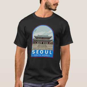 Camiseta Seul Coreia do Sul - Viagem Art Vintage