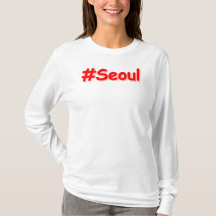 Camiseta "#Seul" Design. Comprar Agora