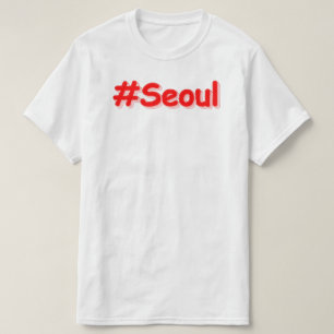 Camiseta "#Seul" Design. Comprar Agora