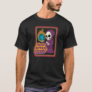 Camiseta Seus Amigos De Carbono Me Fizeram Fazer Isso