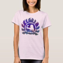 Camiseta Seus Braços São Fortes Fé Cristã Provérbios 31:17