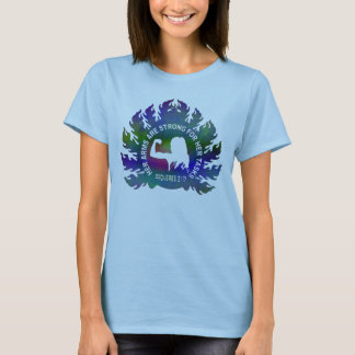 Camiseta Seus Braços São Fortes Fé Cristã Provérbios 31:17