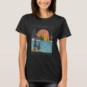 Camiseta Seus Compaixões São Novos Todas As Manhãs, Bíblia