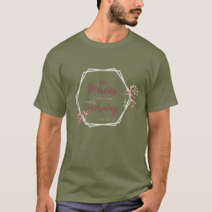 Camiseta Seus Compaixões são uma nova Escritura Inspiracion