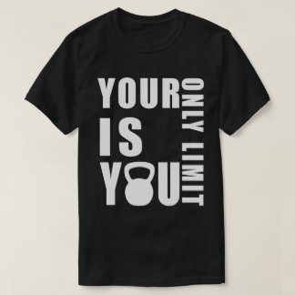 Camiseta Seus limites, sua inspiração no poder