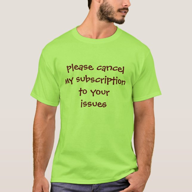 Camiseta seus problemas (Frente)