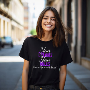 Camiseta Seus Sonhos, Suas Regras