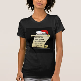 Camiseta Seus todo o divertimento e jogos até o papai noel
