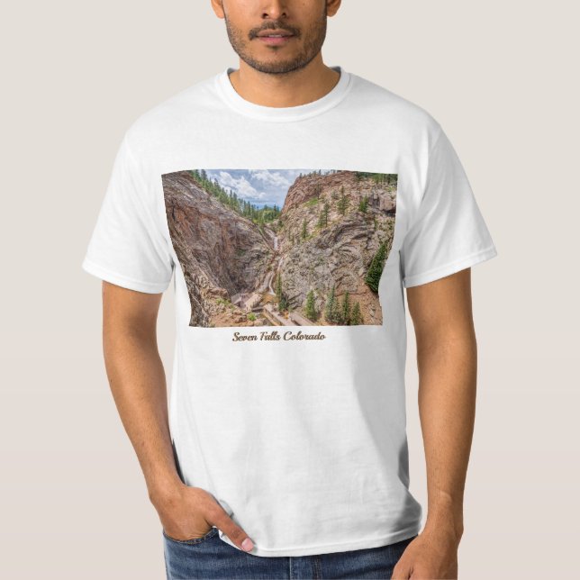 Camiseta Seven Falls Colorado T-Shirt (Frente)