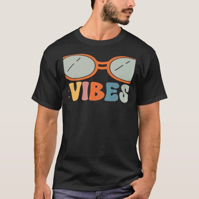 Camiseta Seventh Grade Vibes 7th Grade Students Parents Tea (Frente)