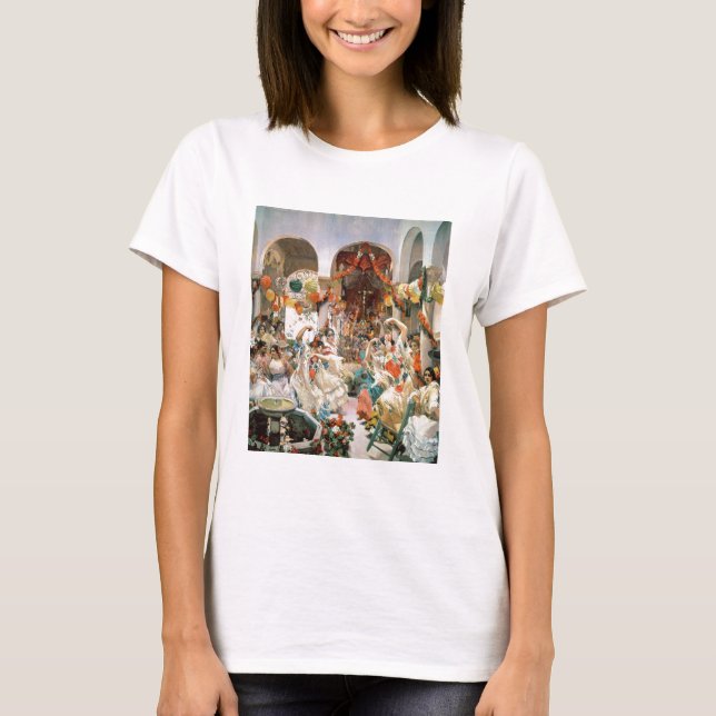 Camiseta Sevilha (óleo na canvas) (Frente)