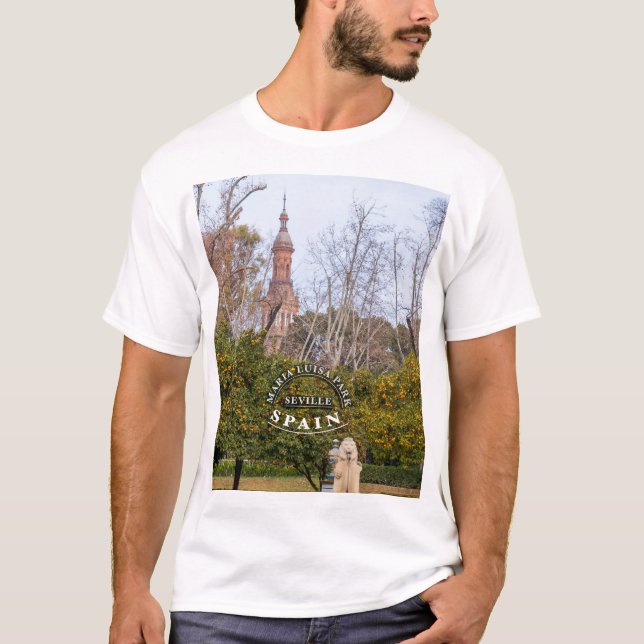 Camiseta Seville Espanha Maria Luisa Parque (Frente)