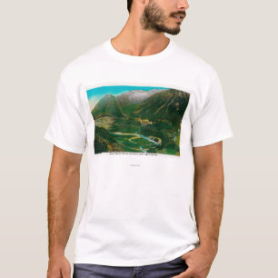 Camiseta Seward, laço famoso da estrada de ferro da área