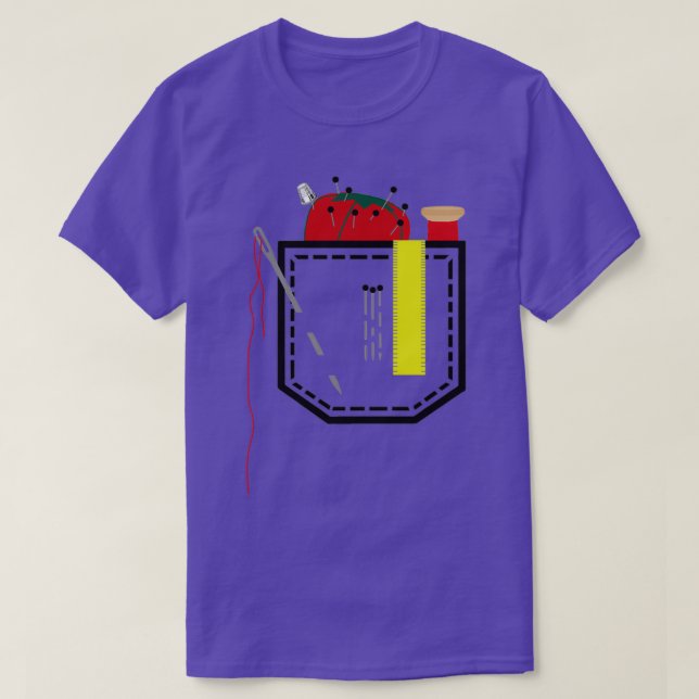 Camiseta Sewing Pocket  (Frente do Design)