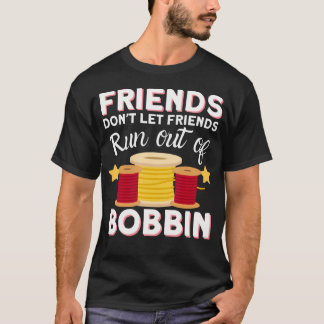 Camiseta Sewing  Quilting Friends - Sewer Quilters Novelty 