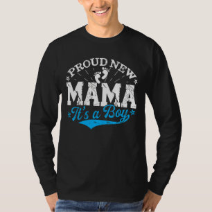 Camiseta Sexo Afastado Revela Orgulho Nova Mãe É Um Menino