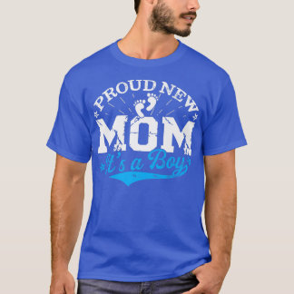 Camiseta Sexo Afastado Revela Orgulhosa Mãe Nova É Um Menin