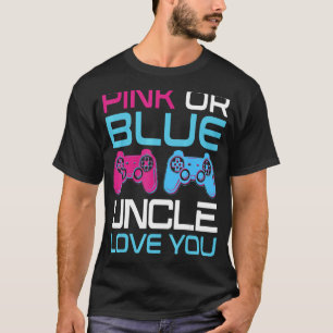 Camiseta Sexo Cor De Rosa Ou Azul Revela Vídeo Jogo Tio F