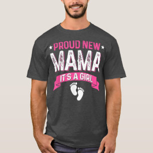 Camiseta Sexo da Família Engraçado Revela Orgulhosa Nova Mã